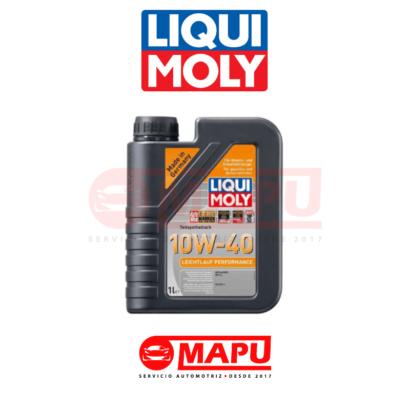 Imagen de ACEITE 10W40 1LT LIQUIMOLY LEICHTLAUF PERFORMANCE NEGRO