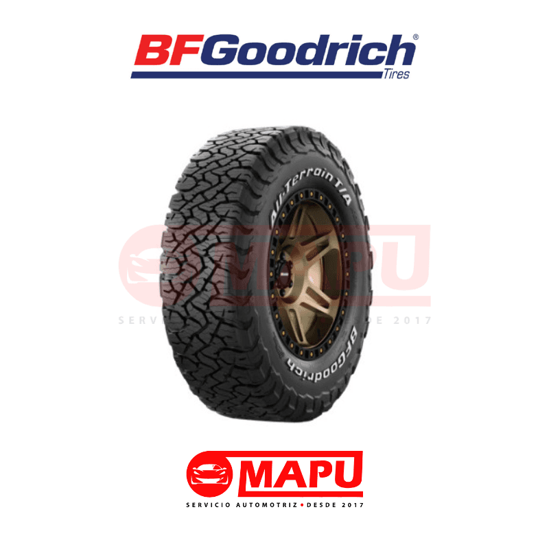 Imagen de Neumático All-Terrain premium con tracción y resistencia superiores para SUV, 4×4 y camionetas en asfalto y caminos mixtos.