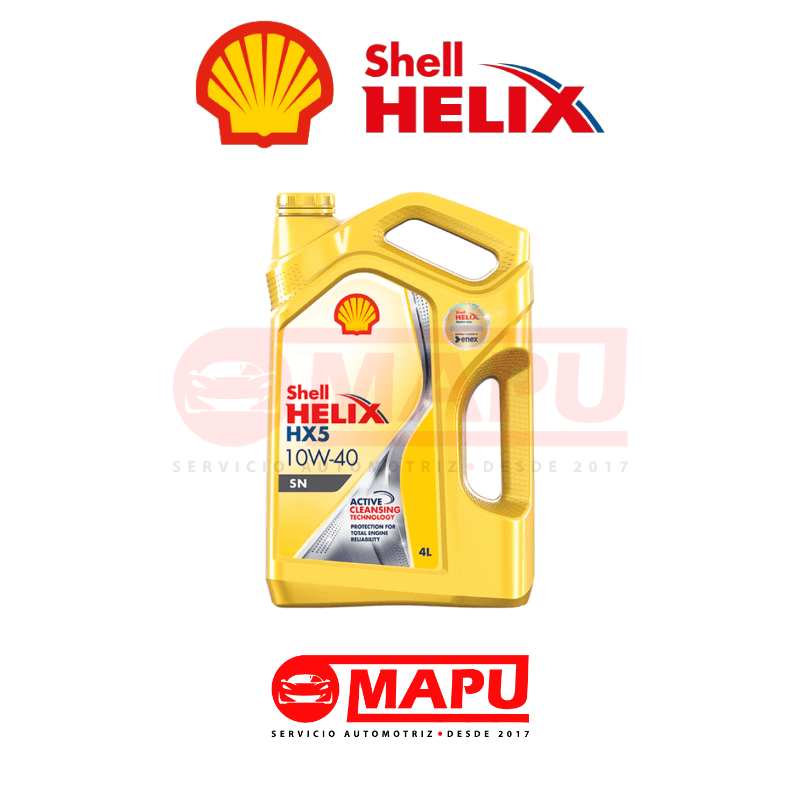 Imagen de ACEITE 20W50 4LTS SHELL HX5 AMARILLO